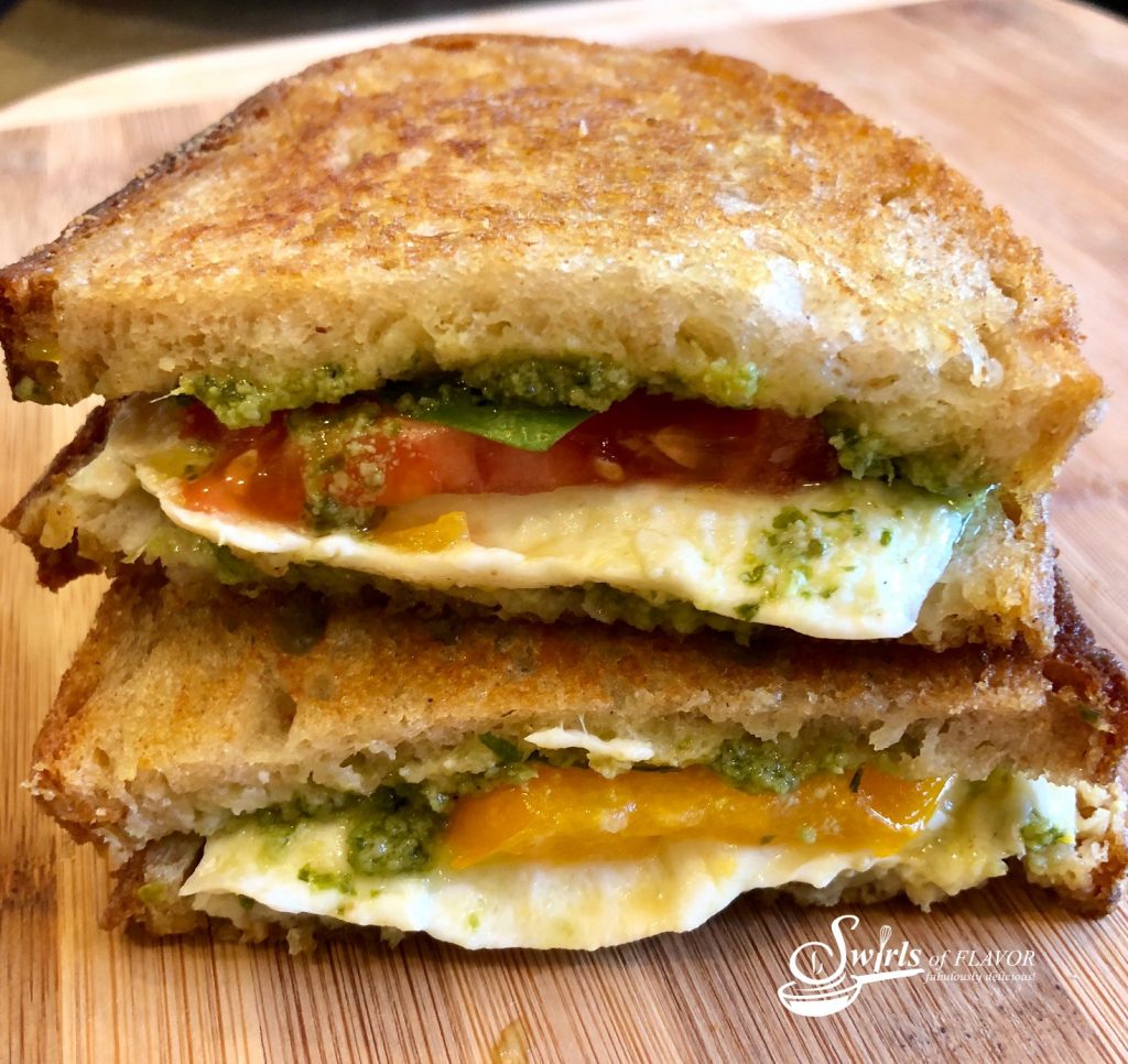 Caprese Pesto Grilled Cheese Best Crafts and Recipes