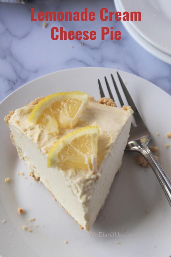 Lemonade Cream Cheese Pie Recipe - Best Crafts and Recipes