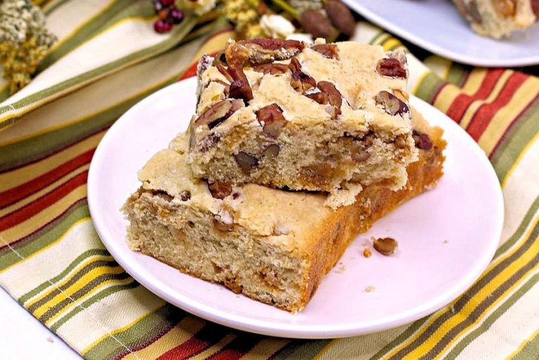 Easy Butter Pecan Blondie Best Crafts and Recipes
