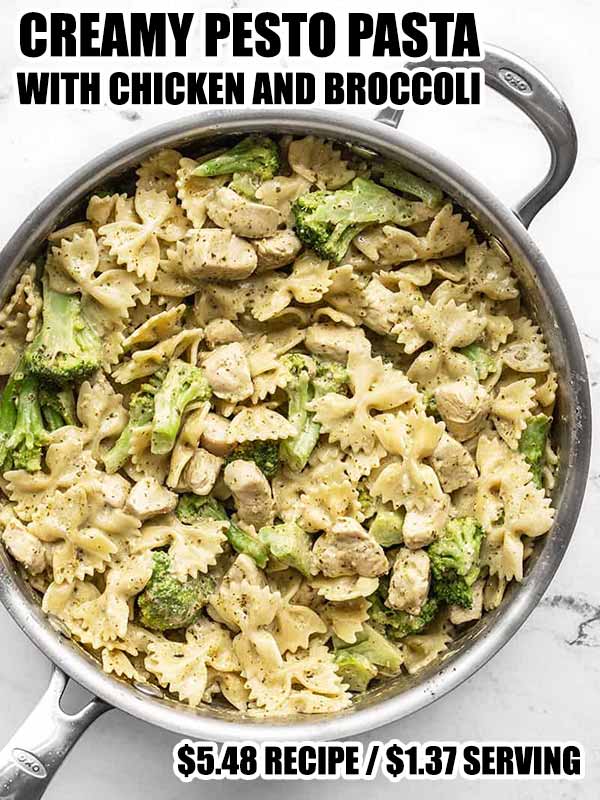 Creamy Pesto Pasta with Chicken and Broccoli Recipe - Best Crafts and ...