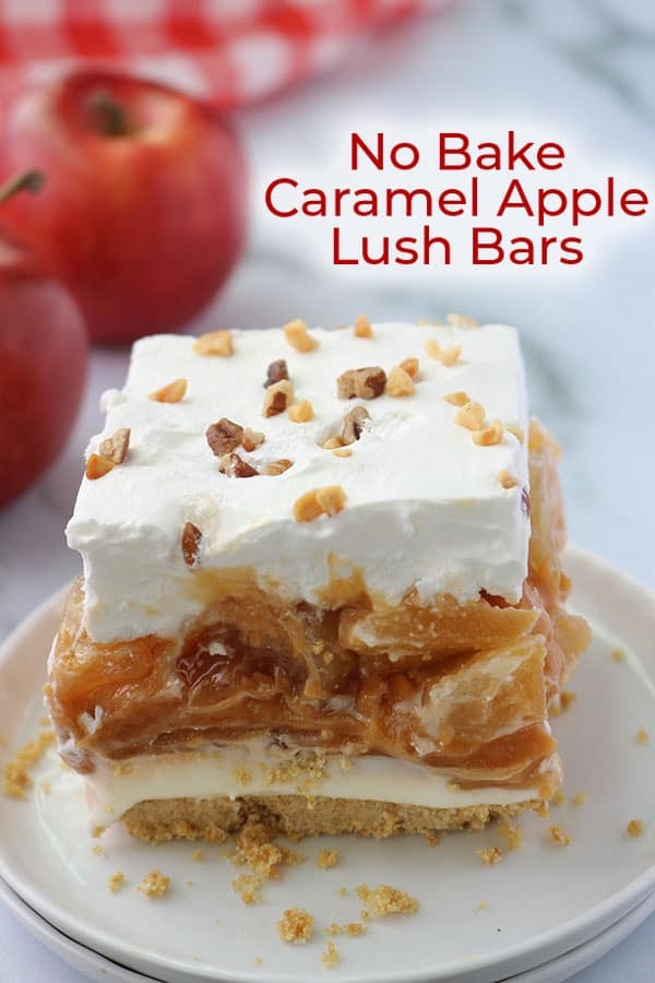 Caramel Apple Lush Bars Recipe Best Crafts and Recipes