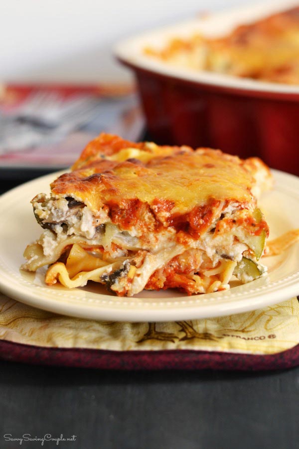 Hearty & Cheesy Vegetable Lasagna - Best Crafts and Recipes