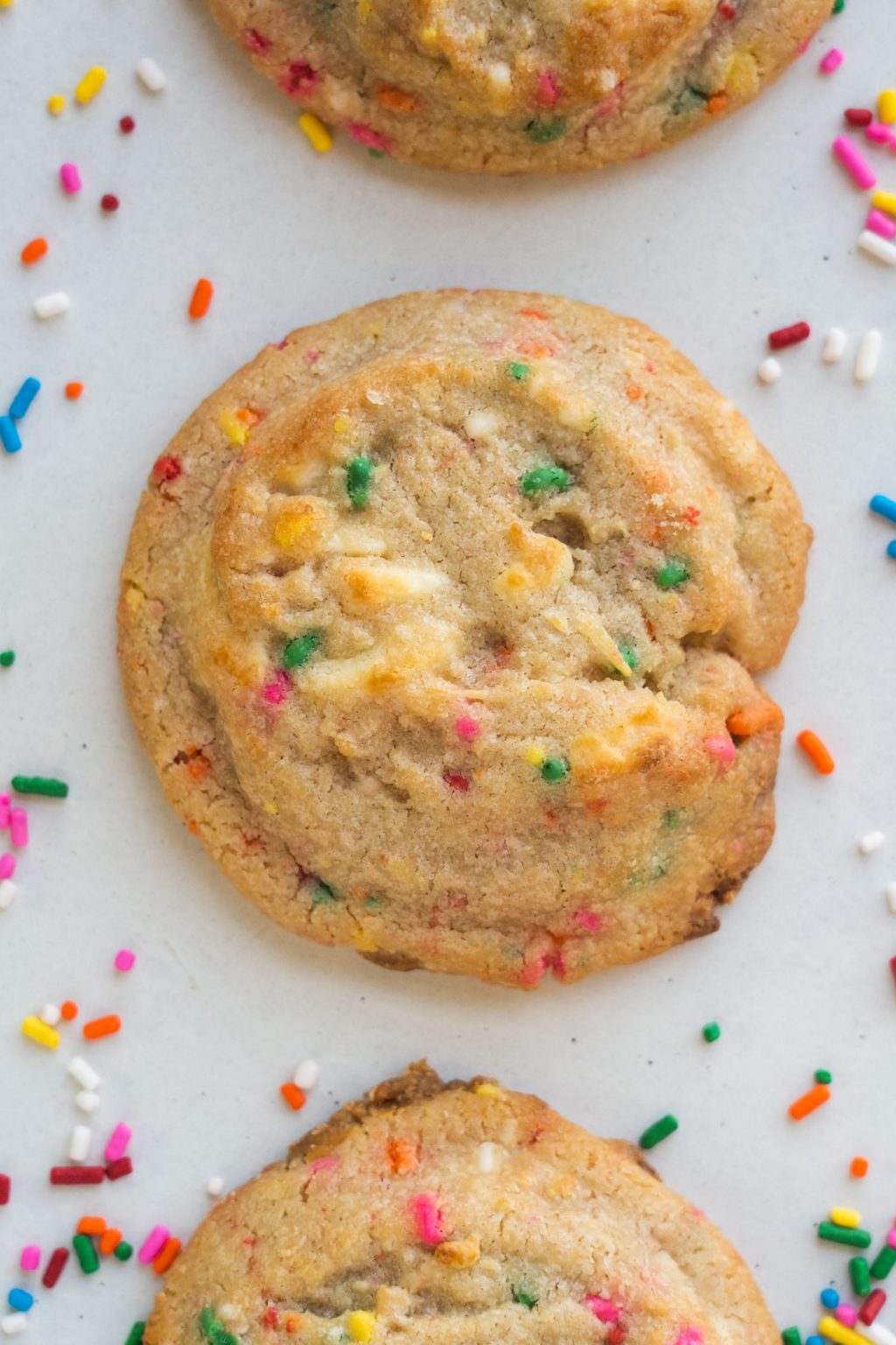 Chewy Confetti Cookies Best Crafts and Recipes