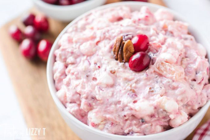 Creamy Cranberry Salad Recipe - Best Crafts and Recipes