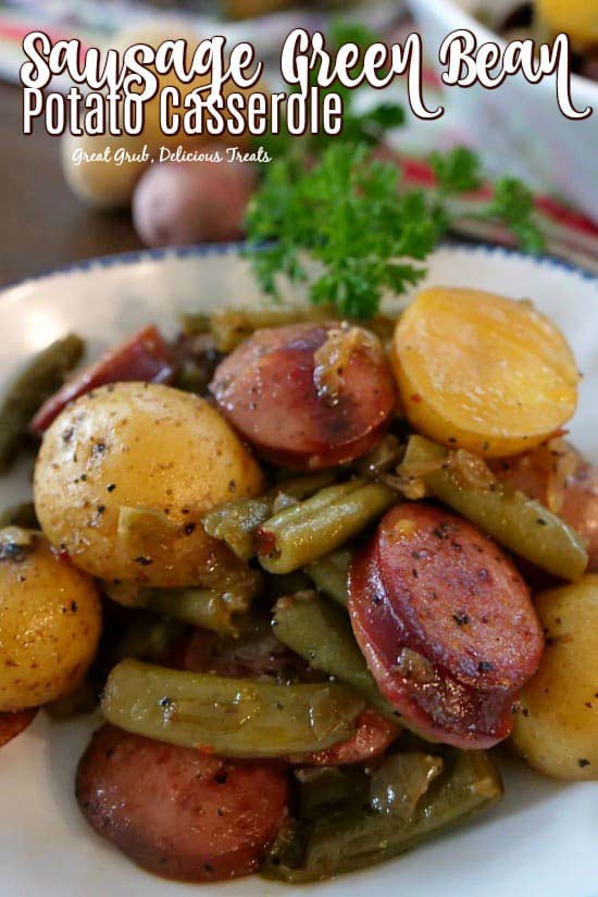 Sausage Green Bean Potato Casserole Recipe - Best Crafts and Recipes