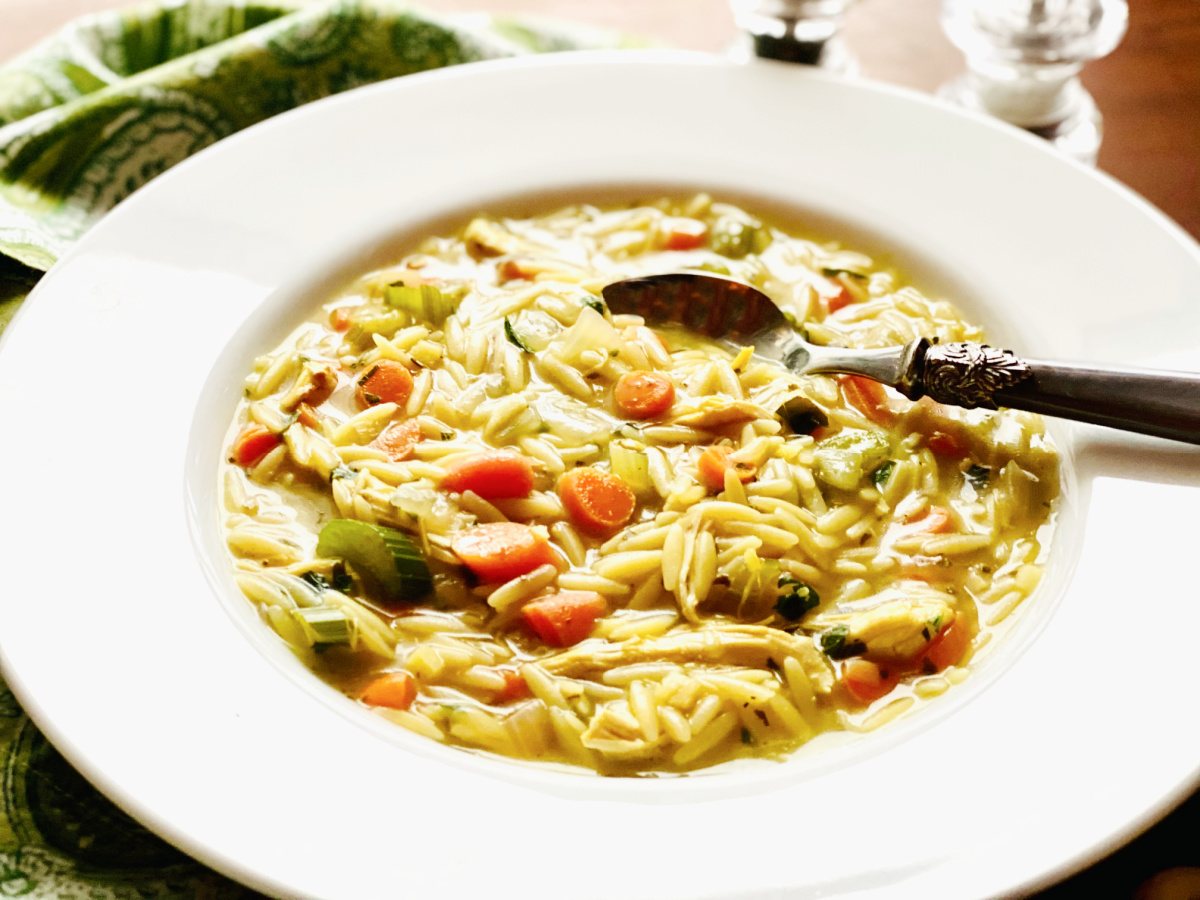 Homemade Orzo Soup Best Crafts and Recipes