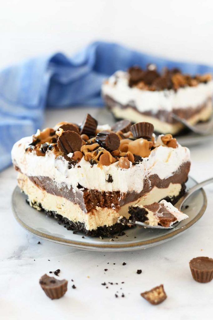 Chocolate Peanut Butter Lasagna Recipe - Best Crafts and Recipes