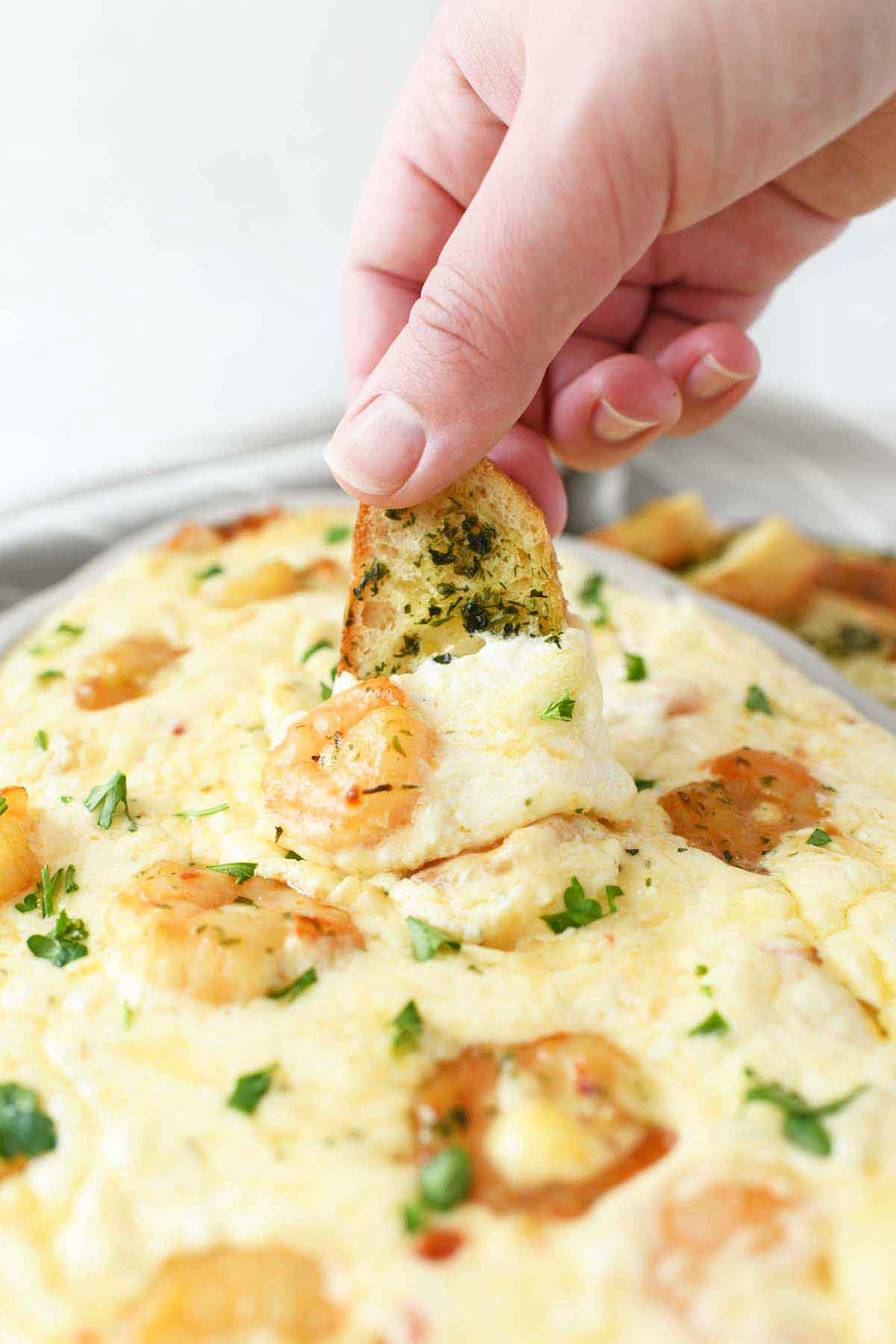 Cheesy Shrimp Scampi Dip Recipe Best Crafts and Recipes