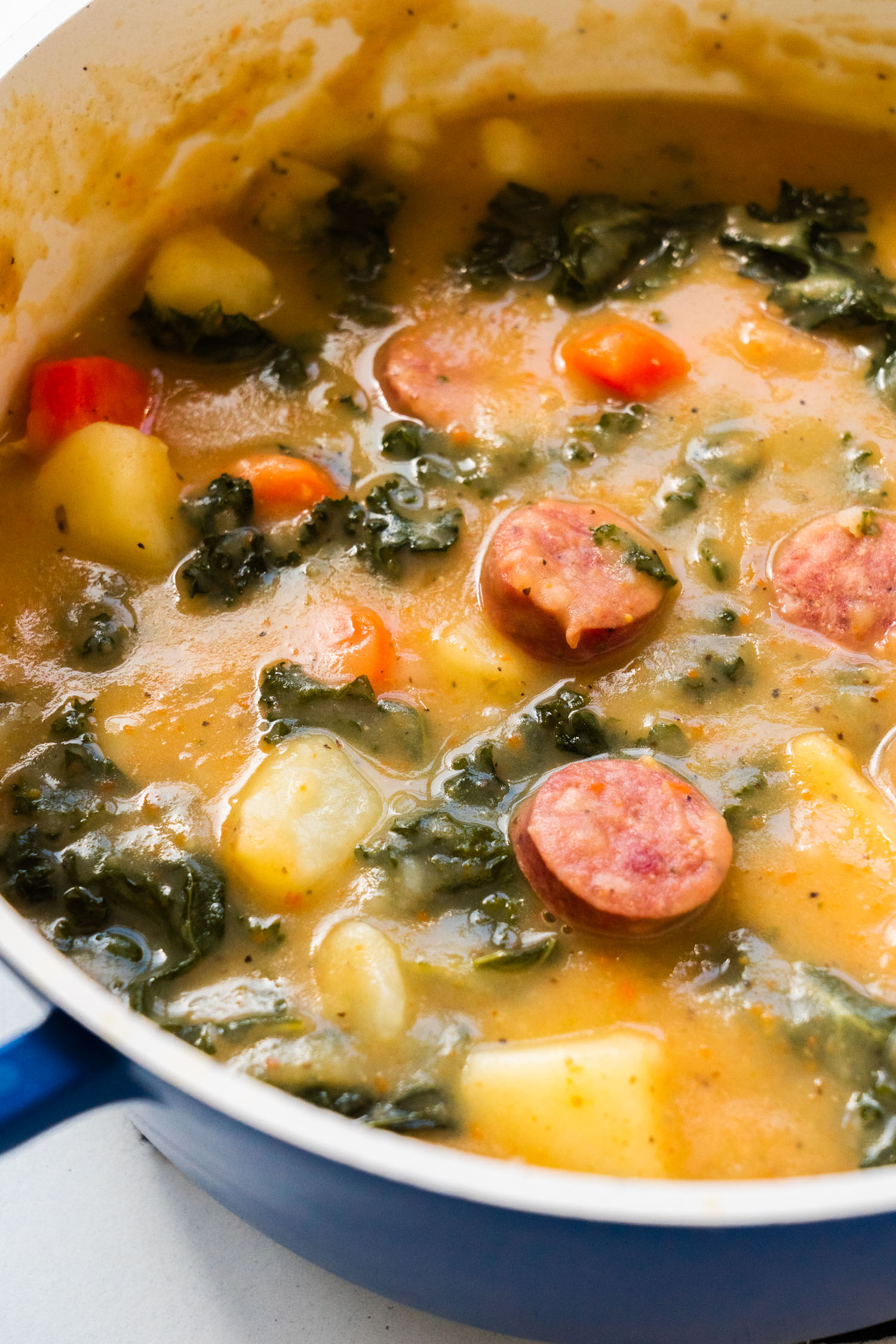 Kielbasa Sausage and Kale Soup Best Crafts and Recipes
