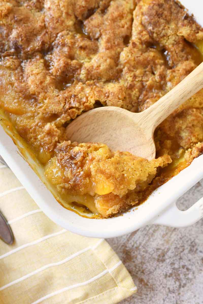 The Best Peach Dump Cake Recipe - Best Crafts and Recipes