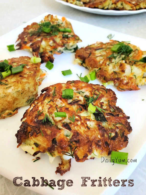 Homemade MeltinYourMouth Cabbage Fritters Best Crafts and Recipes