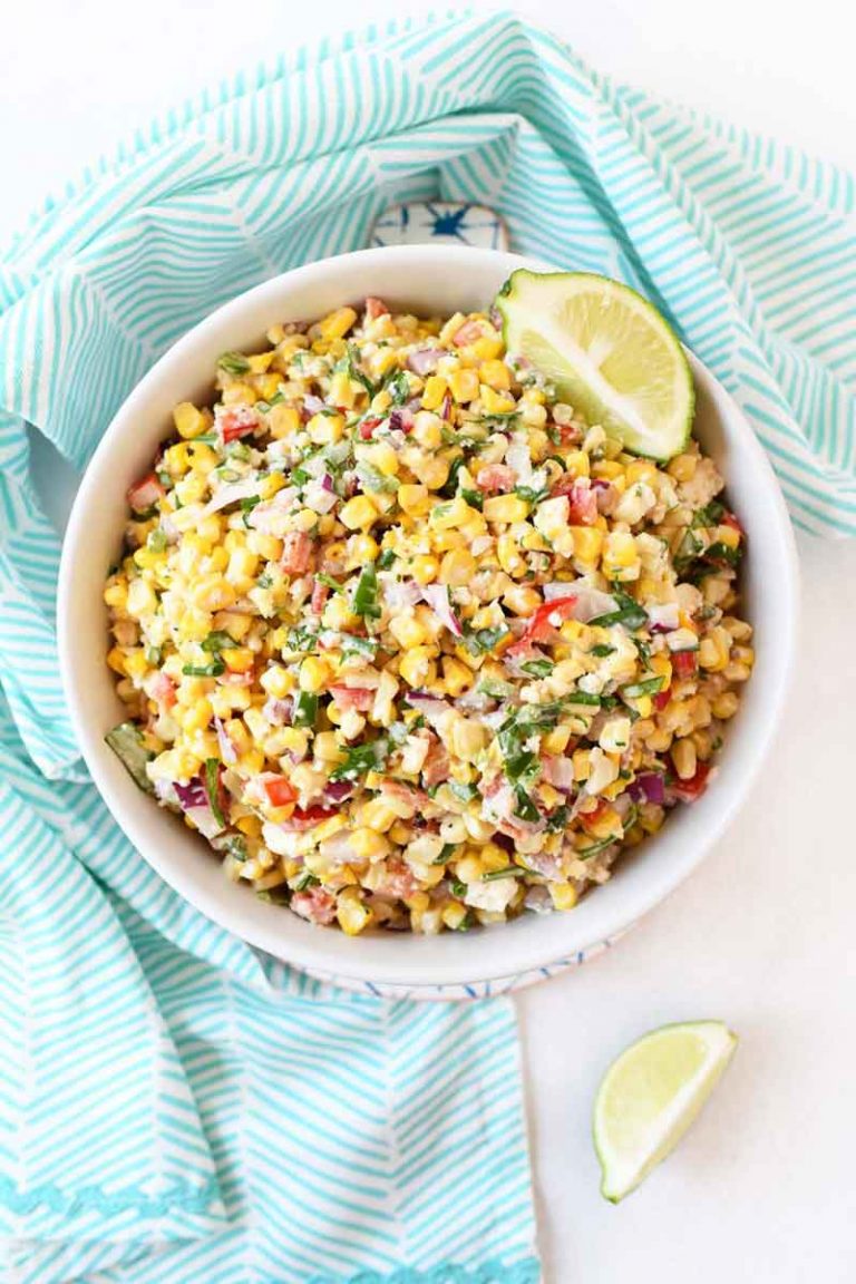 Zesty Grilled Mexican Street Corn Salad - Best Crafts and Recipes