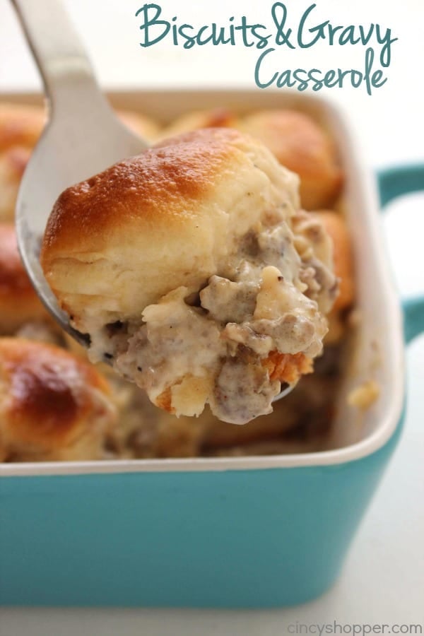Biscuits & Gravy Casserole Recipe Best Crafts and Recipes