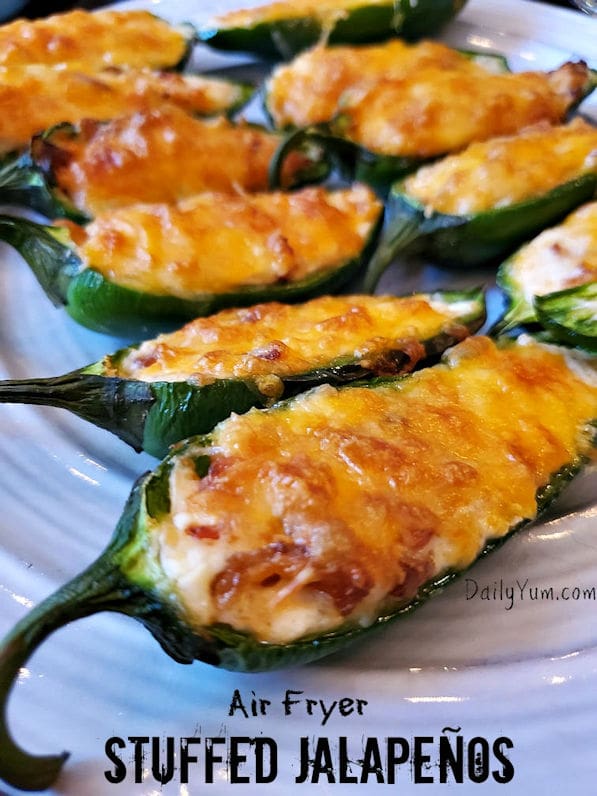 The Best Air Fryer Cheesy Jalapeno Poppers - Best Crafts and Recipes