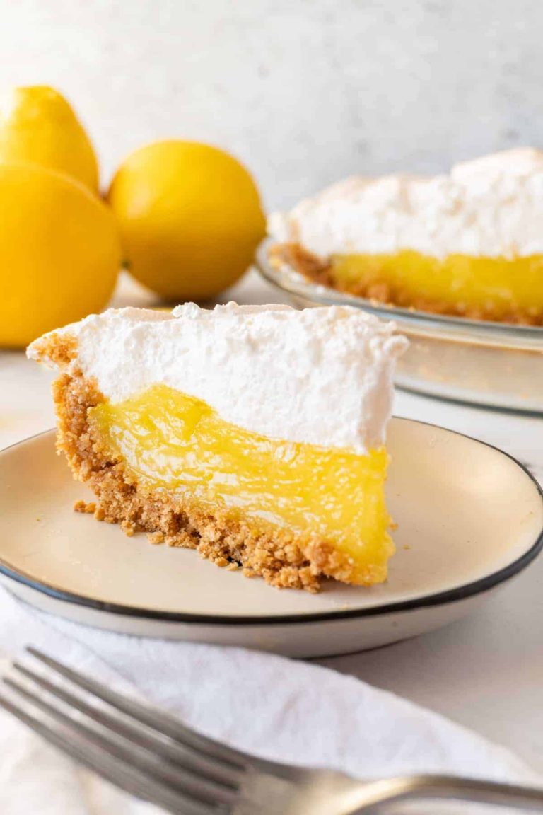 Lemon Meringue Pie With Graham Cracker Crust Best Crafts And Recipes