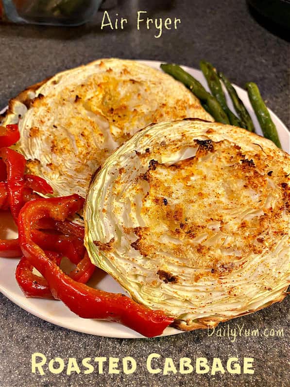 Crispy Air Fryer Roasted Cabbage Best Crafts and Recipes