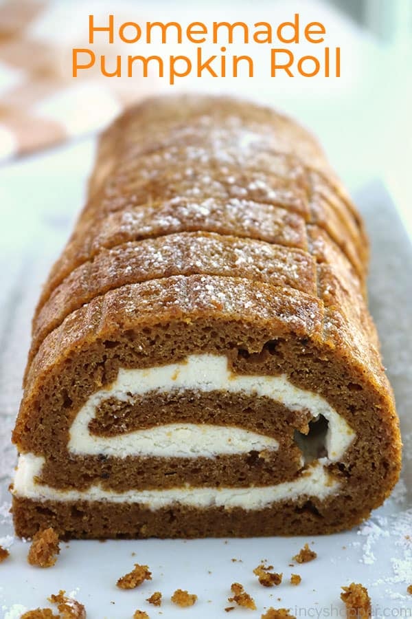 Homemade Pumpkin Roll - Best Crafts and Recipes