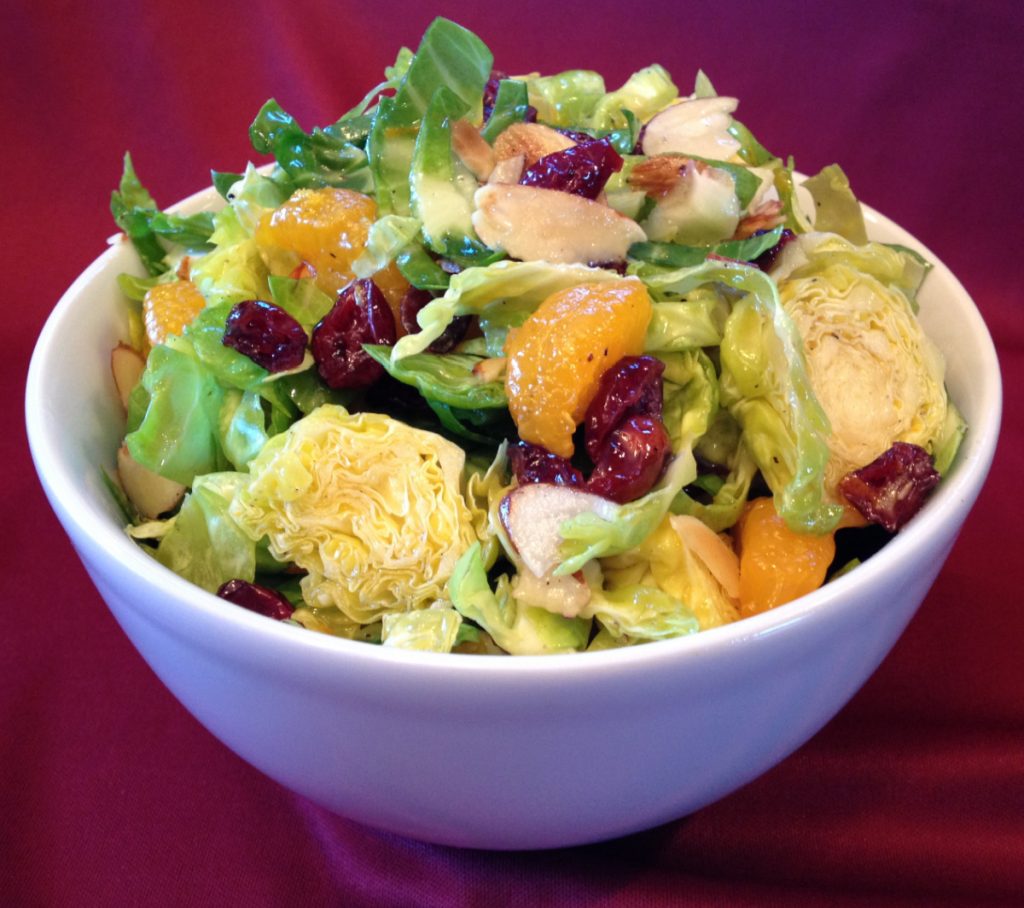 Brussels Sprouts Salad With Orange Vinaigrette Best Crafts and Recipes