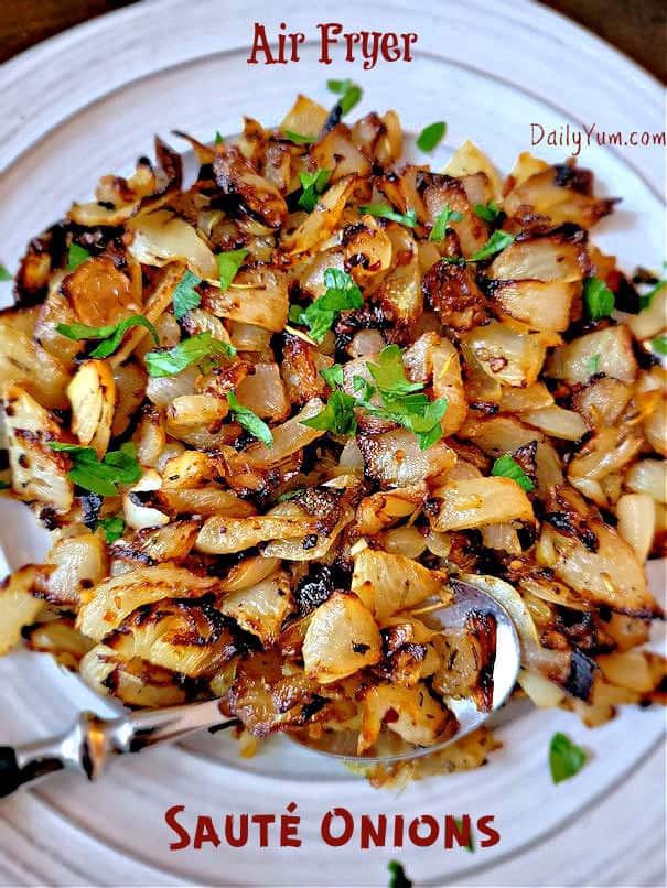 How to Sauté Onions in an Air Fryer Best Crafts and Recipes