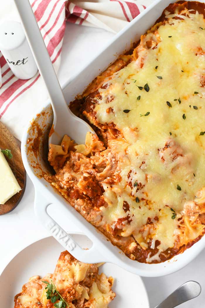 Cheesy Baked Four Cheese Marinara Pasta Best Crafts and Recipes