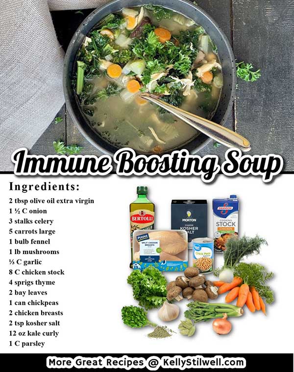 Immune Boosting Soup Recipe - Best Crafts and Recipes