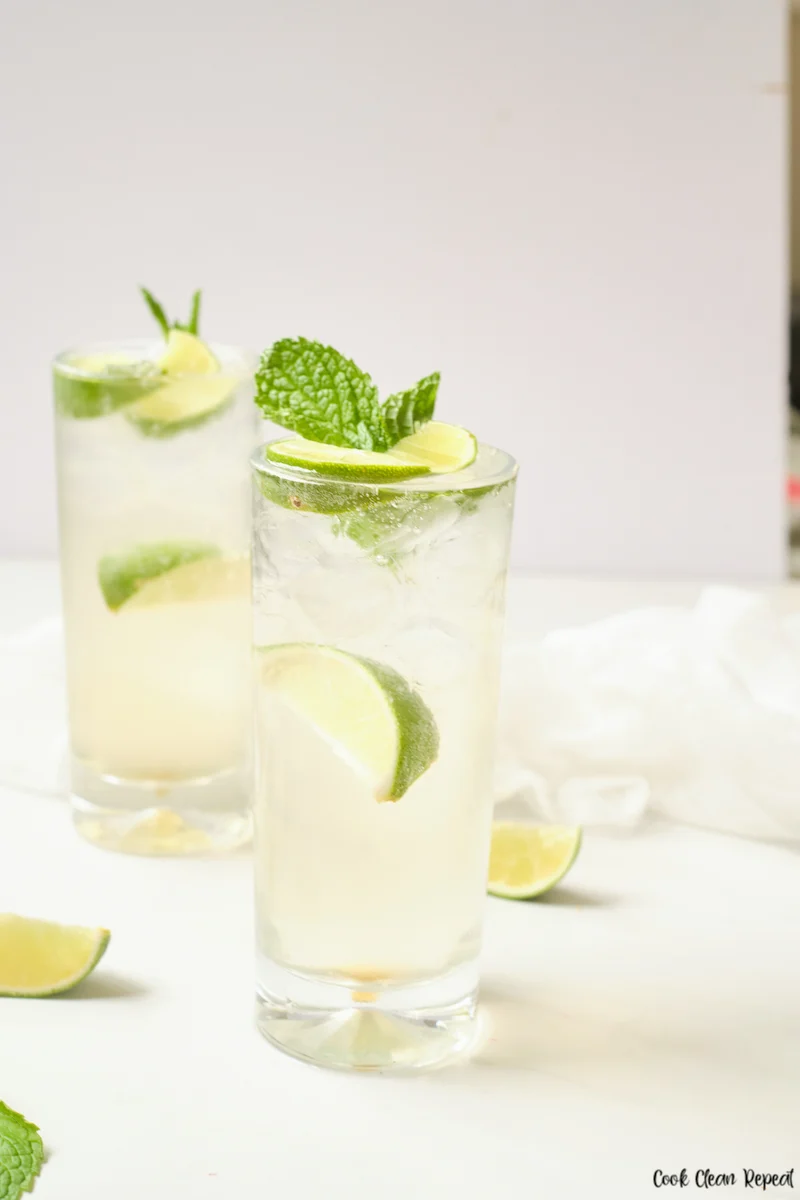 Mint Lime Sparkling Water - Best Crafts and Recipes