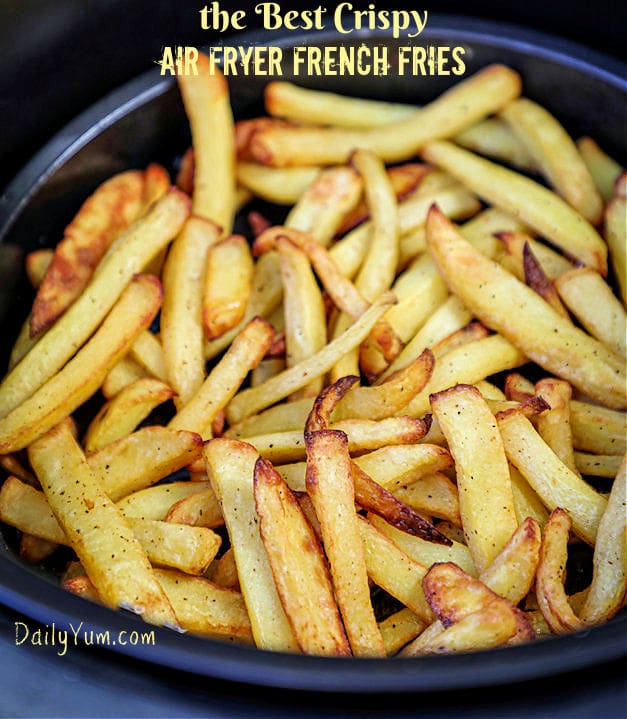 Homemade Crispy Air Fryer French Fries - Best Crafts and Recipes