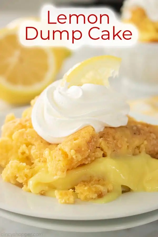 Lemon Dump Cake Recipe - Best Crafts and Recipes