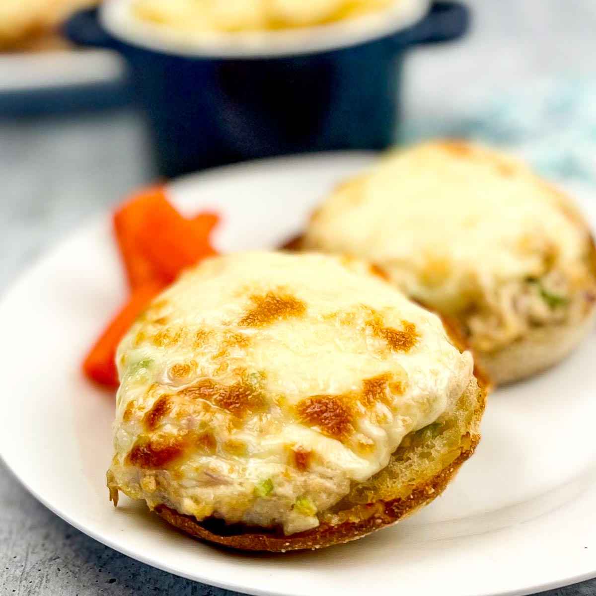 English Muffin Tuna Melts Best Crafts and Recipes