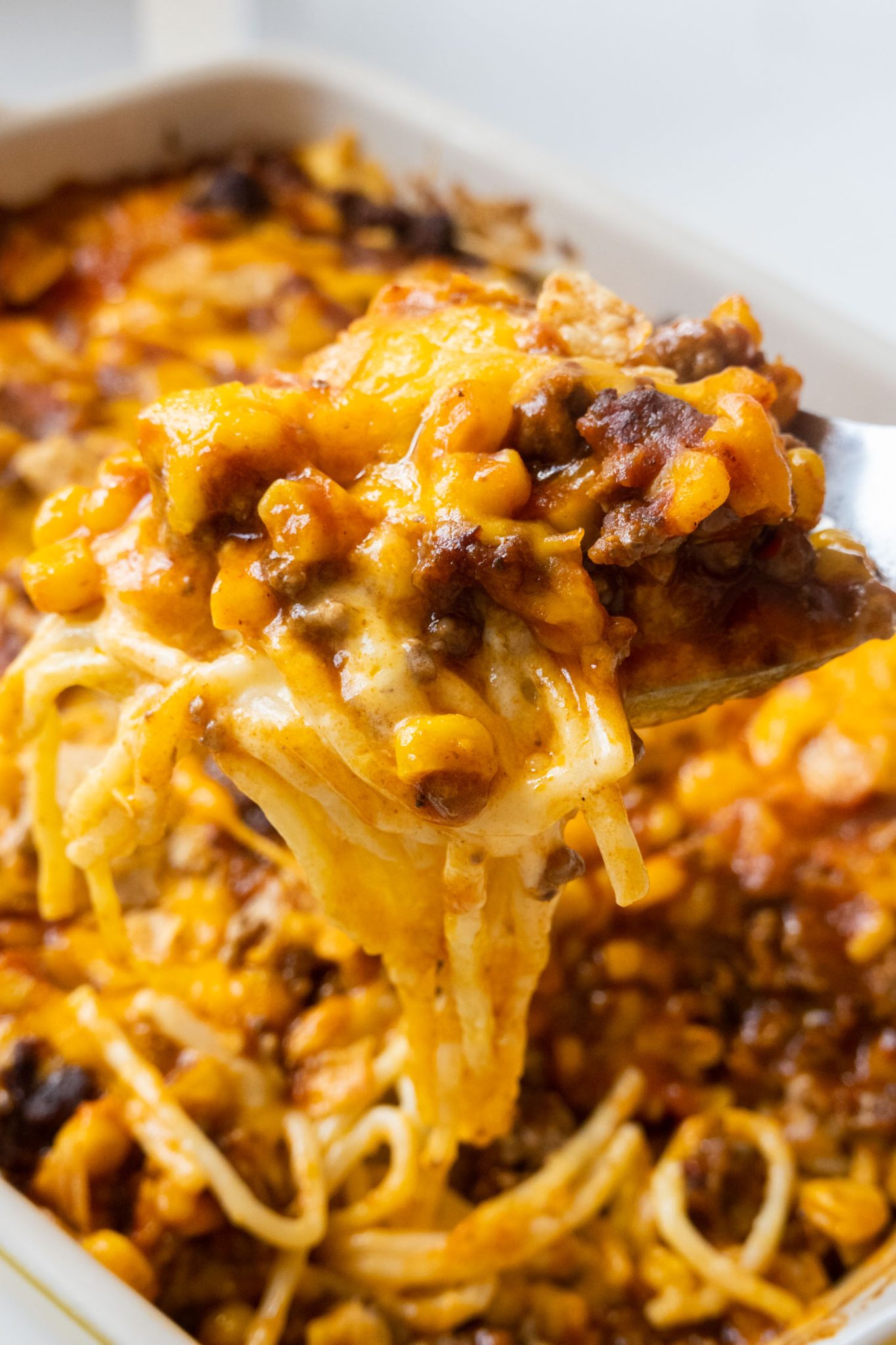 Taco Spaghetti Casserole Best Crafts and Recipes