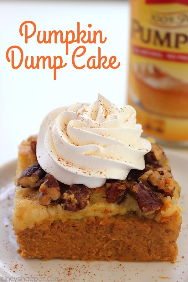 Pumpkin Dump Cake - Best Crafts and Recipes