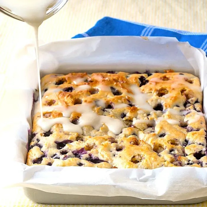 Blueberry Lemon Drizzle Cake - Best Crafts and Recipes