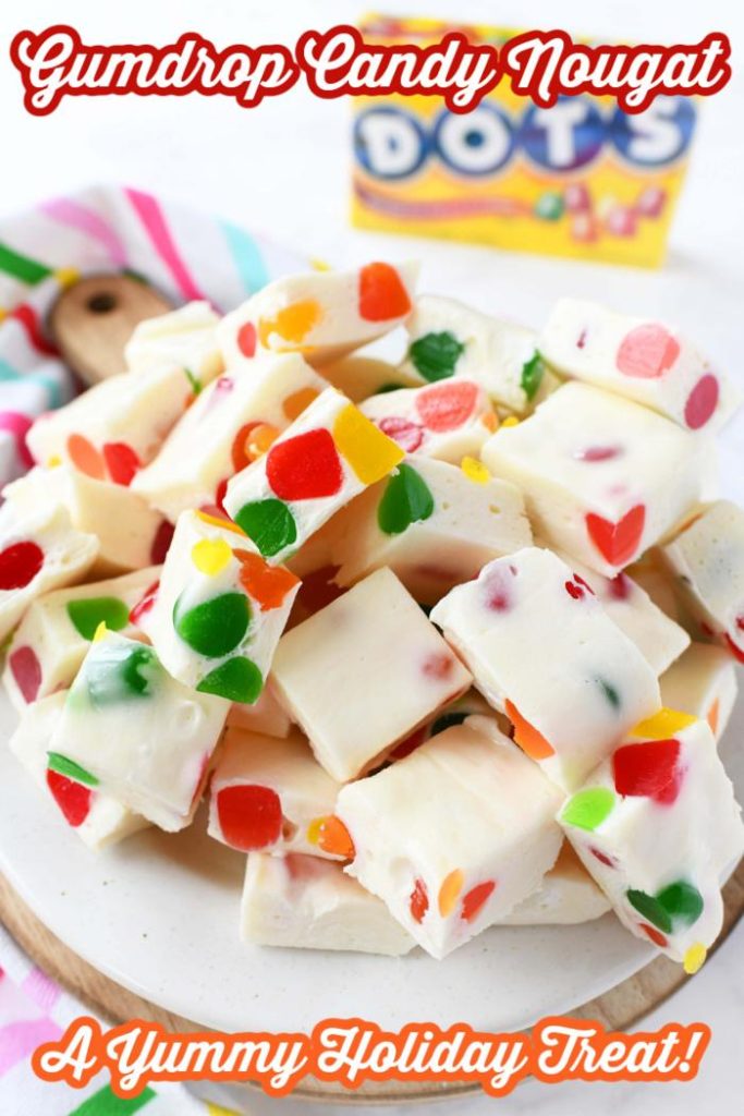 Fruity Gumdrop Nougat Candy - Best Crafts and Recipes