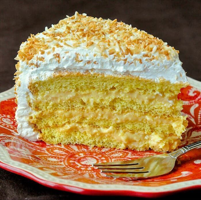 Coconut Cream Cake Best Crafts and Recipes