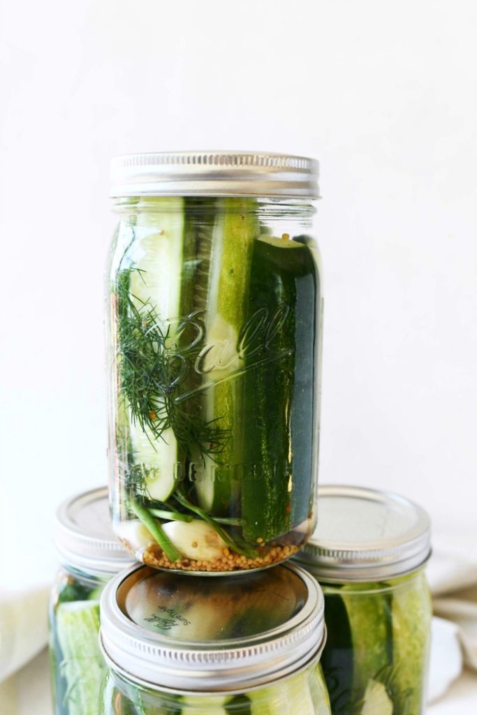 Homemade ColdPacked Pickles Recipe Best Crafts and Recipes