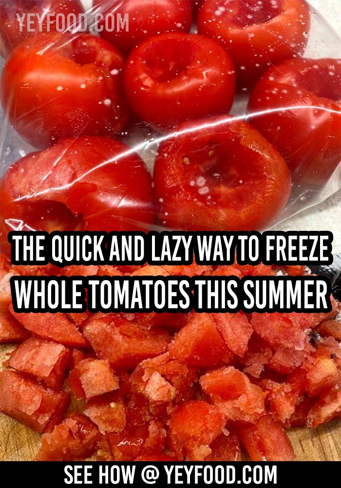 The Quick And Lazy Way To Freeze Tomatoes Whole Best Crafts And Recipes   The Quick And Lazy Way To Freeze Whole Tomatoes This Summer 1 1 