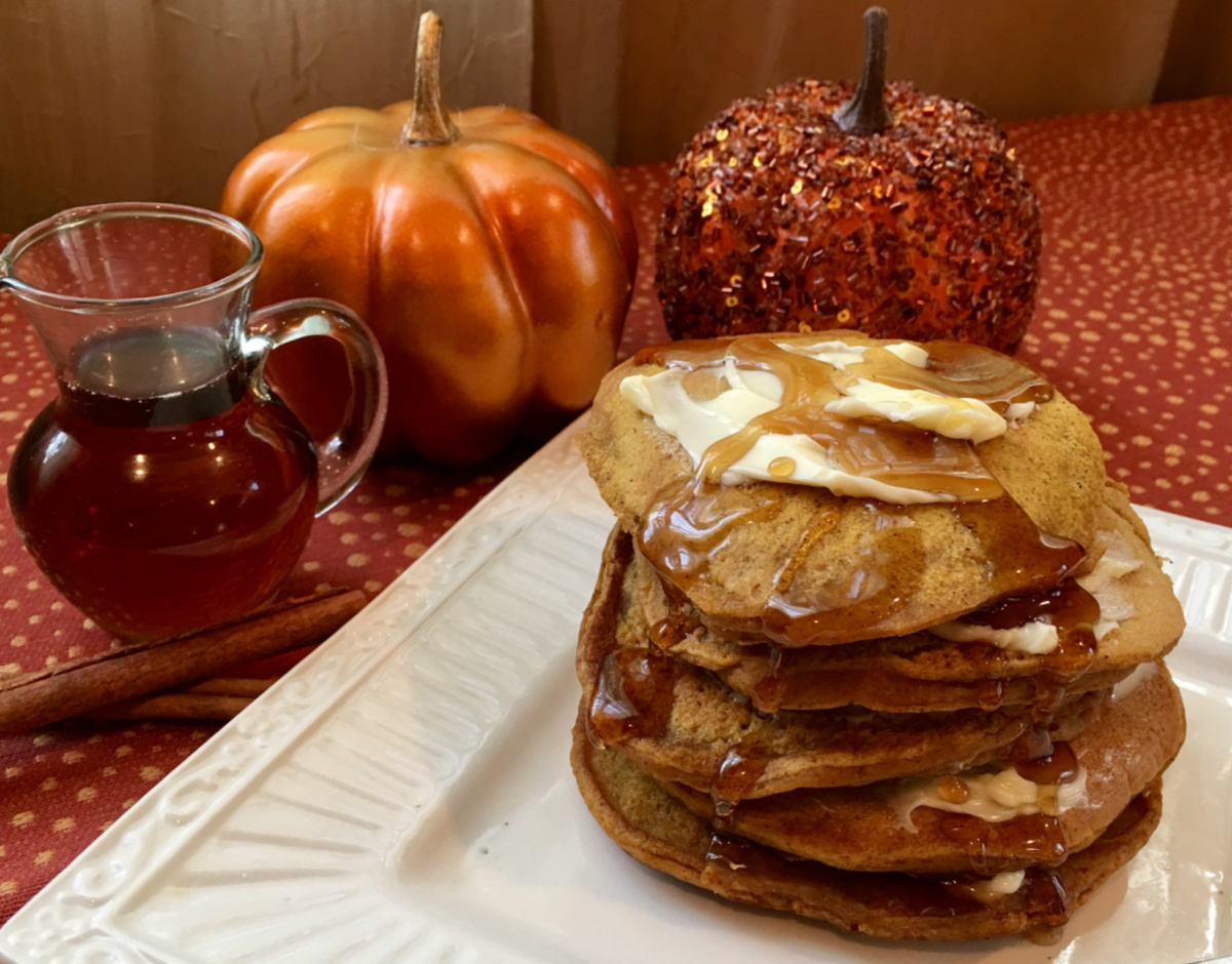 Homemade Pumpkin Pancakes Best Crafts And Recipes   Pumpkin Spice Pancakes 3 1200 