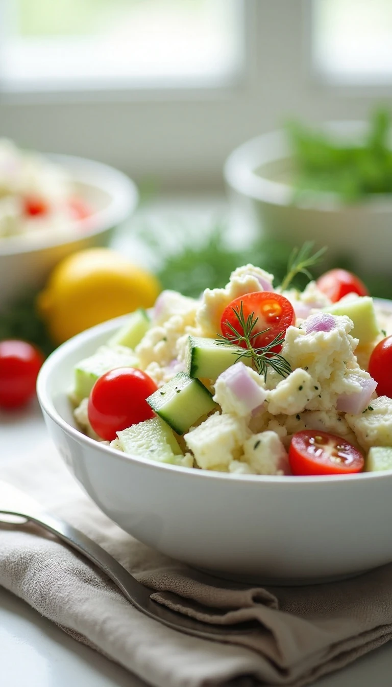 My Favorite Cottage Cheese Salad Recipe: Fresh, Creamy, and Protein-Packed
