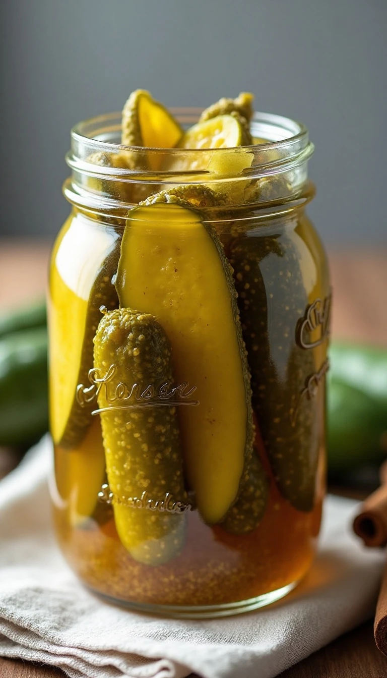 Old-Fashioned 14-Day Sweet Pickles Recipe