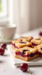 Easy 2-Ingredient Cherry Bars Recipe
