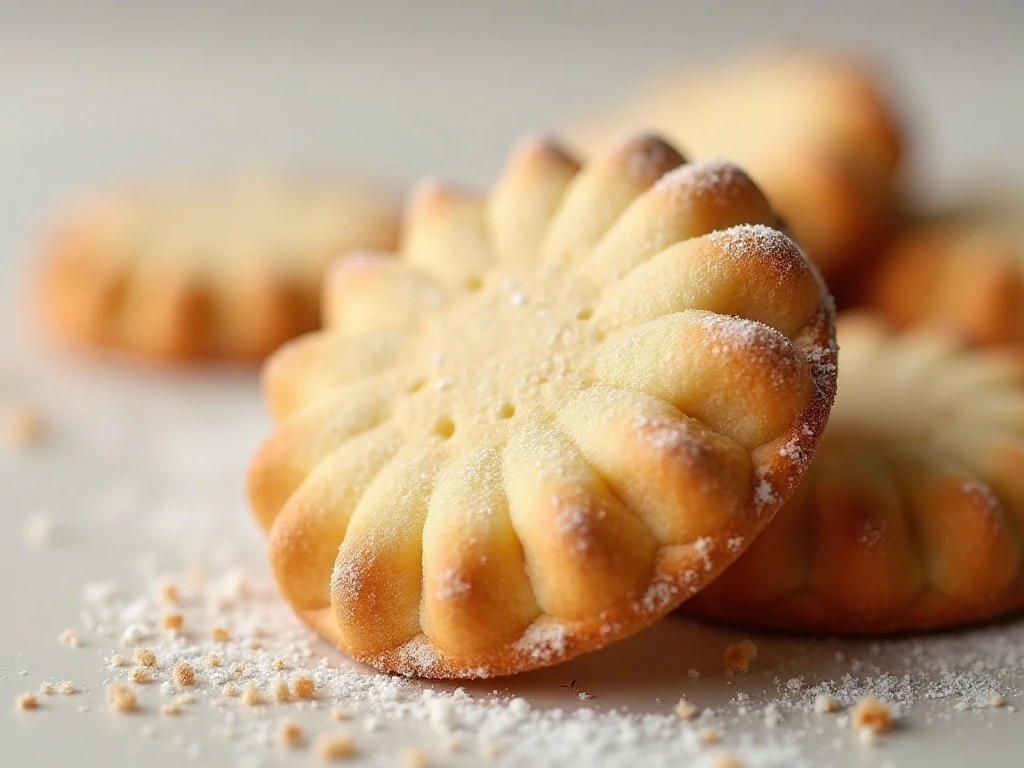 Different shapes and serving ideas for buttery shortbread