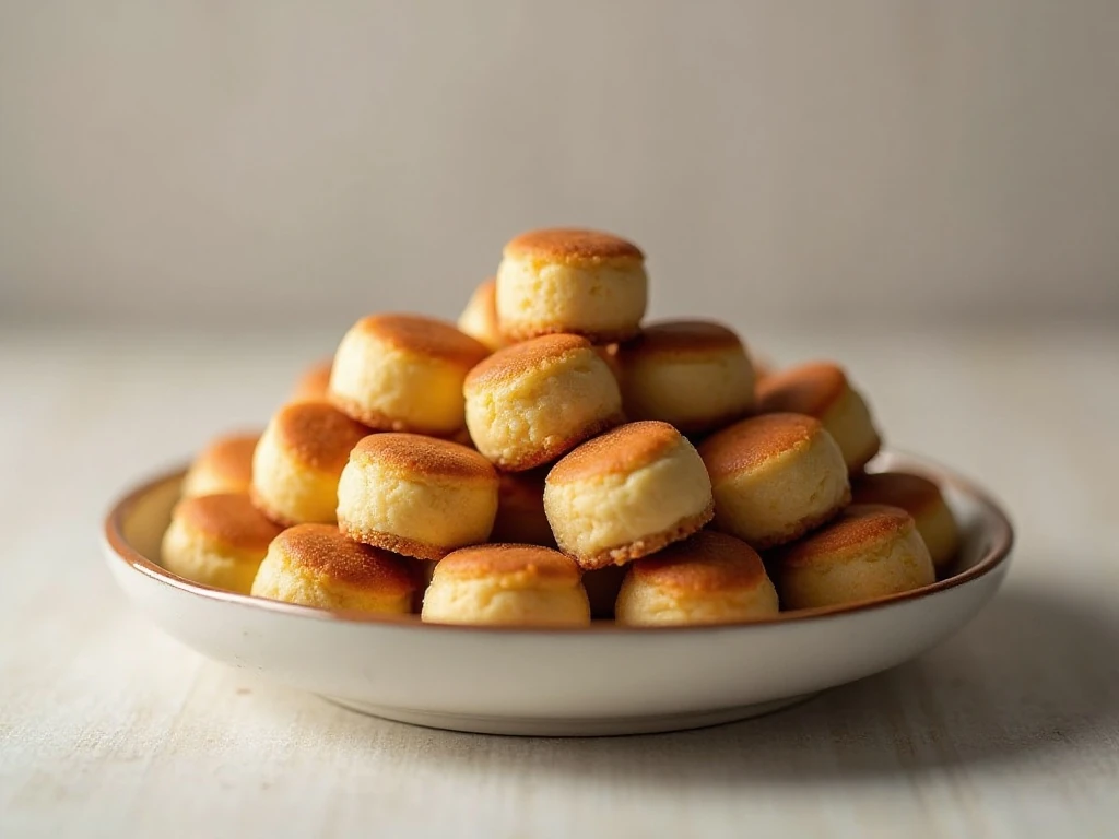 Finished homemade three-ingredient cheesecake keto fat bombs