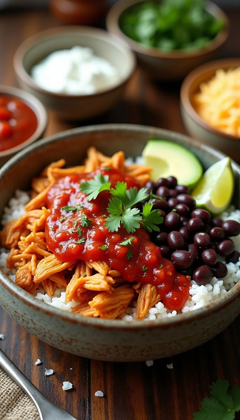 3-Ingredient Slow Cooker Fiesta Chicken Recipe