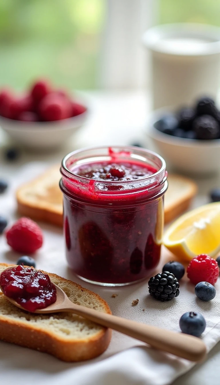 3-Minute No-Sugar Microwave Jam: Easy & Delicious Recipe