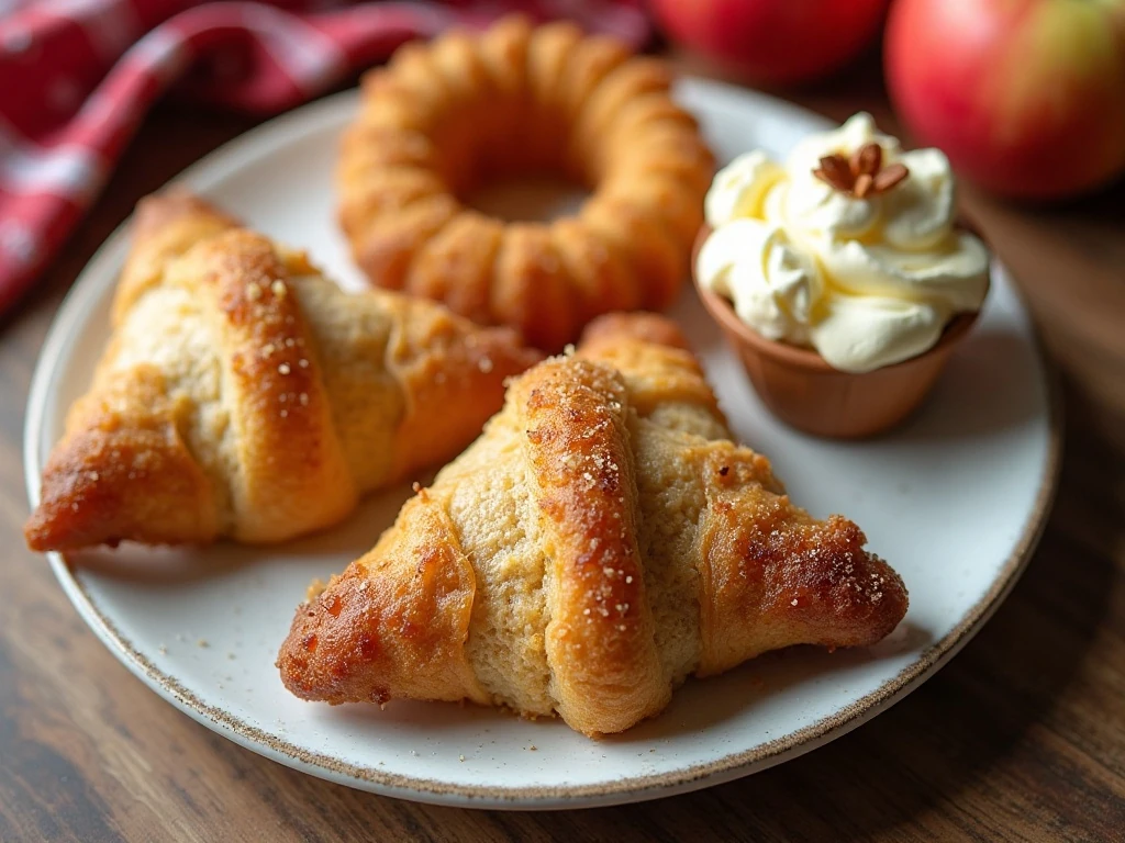 Variety of apple desserts and snack ideas