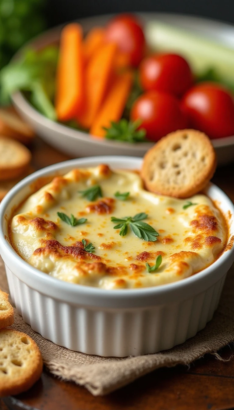 Easy 4-Ingredient Creamy Hot Dip Recipe