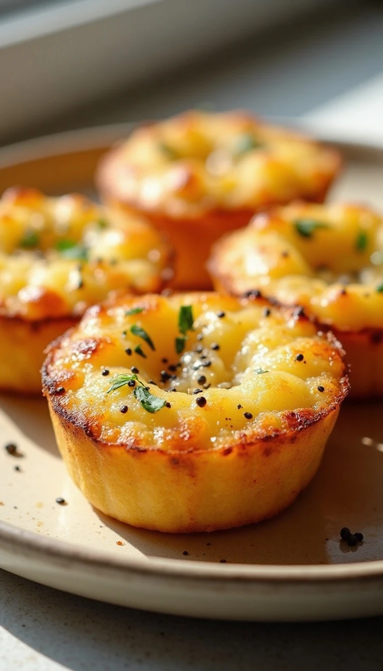 4-Ingredient Muffin Pan Potatoes Made Easy