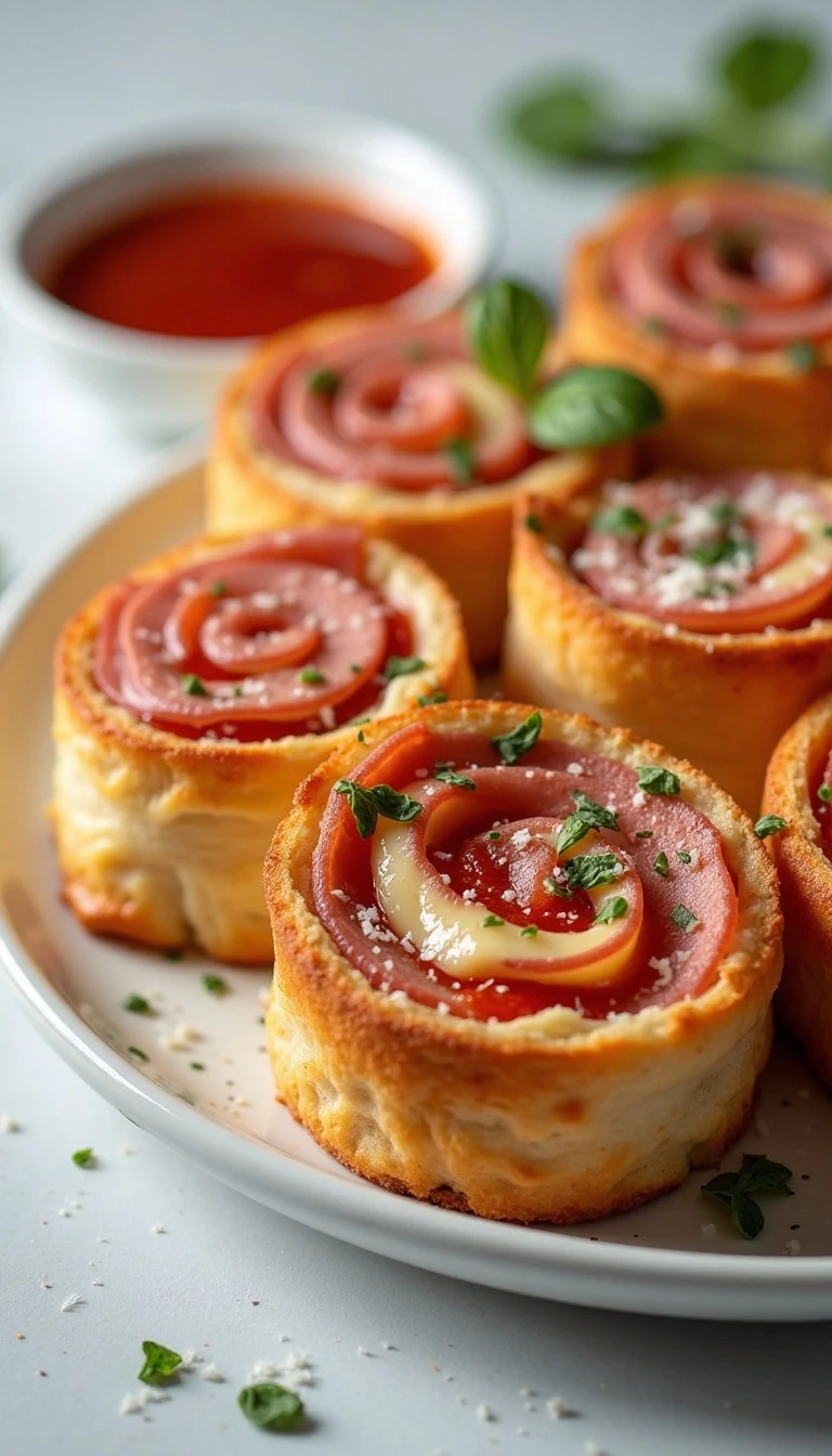 Easy 4-Meat Italian Pinwheels Recipe