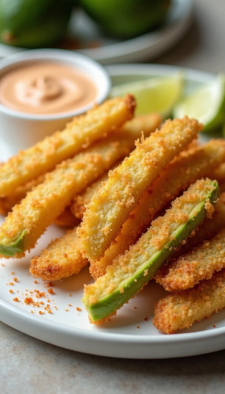 Crispy Air Fryer Avocado Fries You’ll Crave