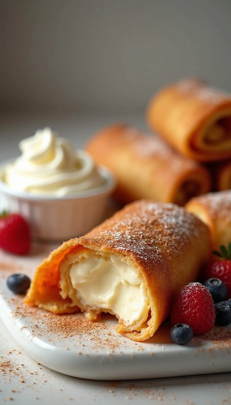 Air Fryer Cheesecake Chimichanga: Crispy, Creamy Bliss